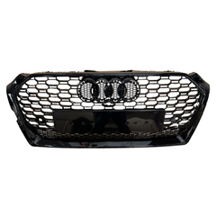 Audi A5 S5 B9 F5 Pre-Facelift Gloss Black RS5 Style RS Honeycomb Grille (2016-2020)