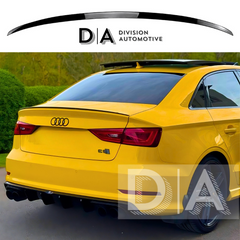 Audi A3 S3 RS3 8V Saloon Gloss Black Black Edition Style Spoiler (2012-2020)