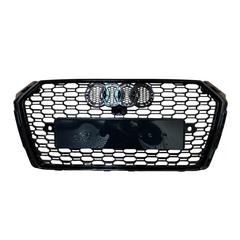 Audi A4 S4 B9 Pre Facelift Gloss Black RS4 Style RS Honeycomb Grille (2016-2019)