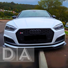 Audi A5 S5 B9 F5 Pre-Facelift Gloss Black RS5 Style RS Honeycomb Grille (2016-2020)