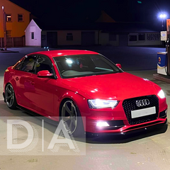 Audi A4 B8.5 Facelift Gloss Black RS4 Style RS Honeycomb Grille (2012-2016)