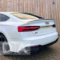 Audi A5 S5 RS5 B9 Saloon Gloss Black Black Edition Style Spoiler (2016-2024)