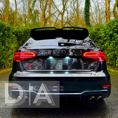 Audi A3 S3 RS3 8V Sportback Gloss Black Oettinger Style Spoiler (2012-2020)