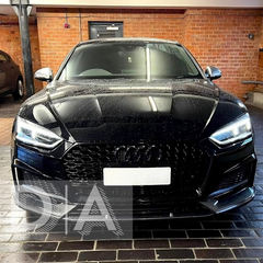 Audi A5 S5 B9 F5 Pre-Facelift Gloss Black RS5 Style RS Honeycomb Grille (2016-2020)