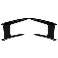 BMW 1 Series F40 M135i Style Gloss Black Front Canards