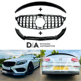 Mercedes C-Class C205 Coupe Bundle (Grille, Spoiler, Splitter, Side Skirts, Diffuser)