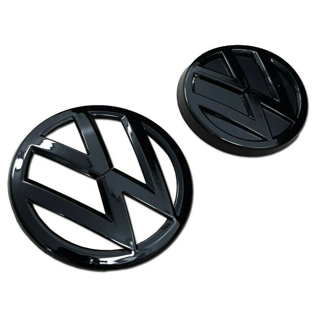 Volkswagen Front Grill R-Line Badge Emblem - Genuine Volkswagen