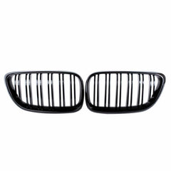 BMW 2 Series F22 F23 Gloss Black Kidney Grills (2013-2021)
