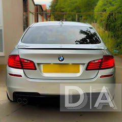 BMW 5 Series F10 F11 M Sport M Performance Style Gloss Black Rear Diffuser 2009-2017