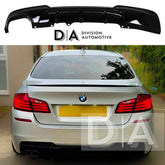BMW 5 Series F10 F11 M Sport M Performance Style Gloss Black Rear Diffuser 2009-2017