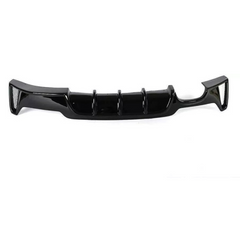 BMW 4 Series F32 F33 F36 M Performance Rear Twin Exhaust Gloss Black Diffuser (2014-2020)