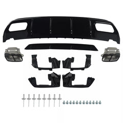 Mercedes A-Class W176 AMG Style Rear Diffuser AMG Line & A45 Only