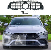 Mercedes-Benz CLA C118 Gloss Black GT Panamericana Grill (2019-2023)