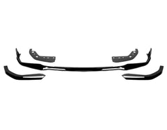 BMW 3 Series G20 G21 M Sport M Performance Style Gloss Black Front Splitter Lip (2018-2022)