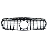 Mercedes-Benz CLA C117 GT Style Gloss Black Panamericana Grill (2013-2019)