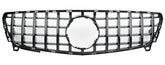 Mercedes A-Class W176 Facelift Gloss Black GT Panamericana Grill (2015-2018)