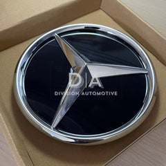 Mercedes-Benz Chrome Front Radiator Grille Badge Emblem (Mirror Style)