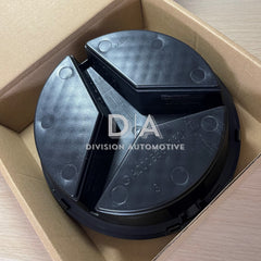 Mercedes-Benz Gloss Black Front Radiator Grille Badge Emblem (Mesh Style)