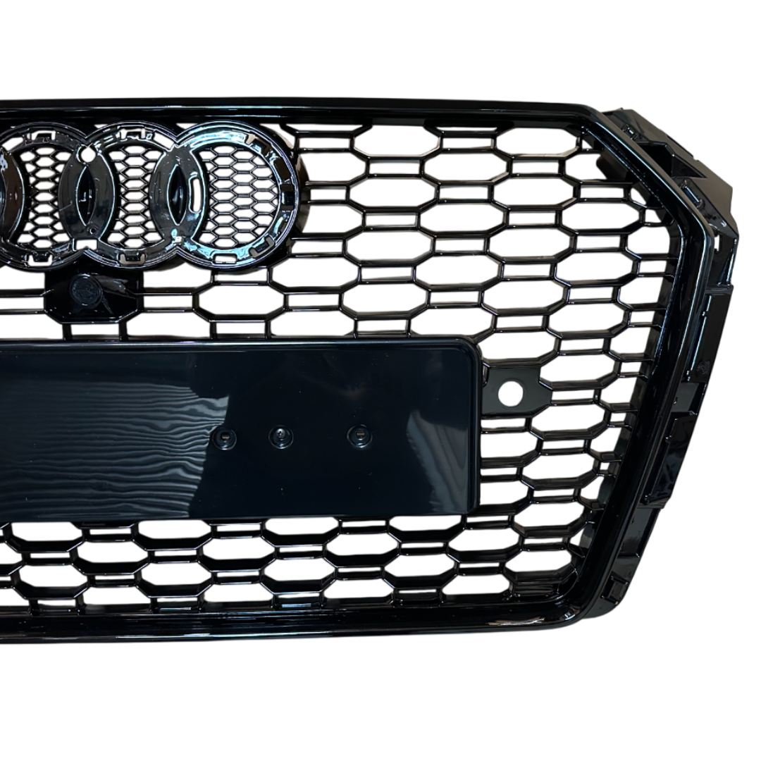 Audi A3 S3 8V Pre-Facelift Gloss Black RS3 Style RS Honeycomb Grille (2012-2016)