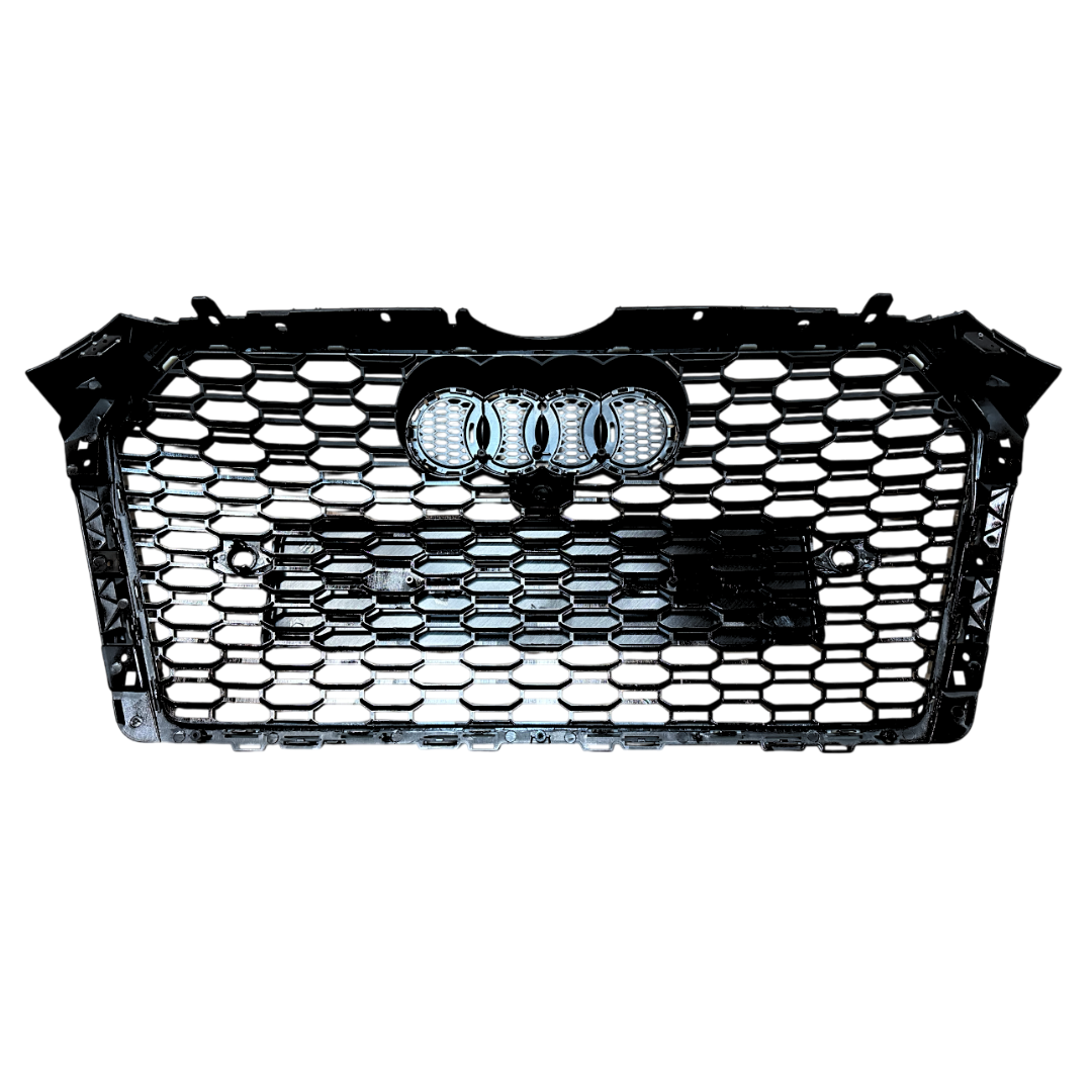 Audi A3 S3 8V Pre-Facelift Gloss Black RS3 Style RS Honeycomb Grille (2012-2016)
