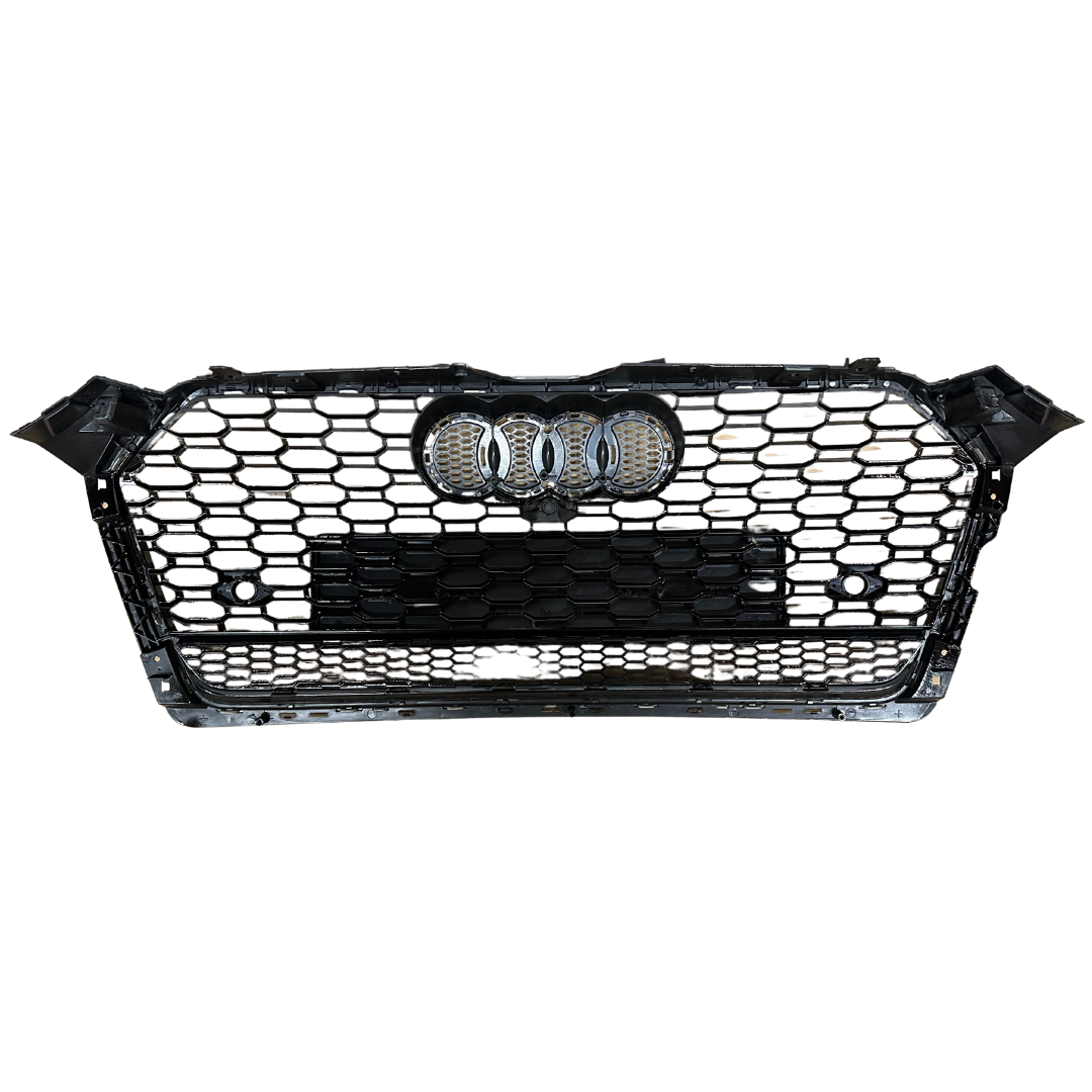 Audi A5 S5 B9 F5 Pre-Facelift Gloss Black RS5 Style RS Honeycomb Grille (2016-2020)