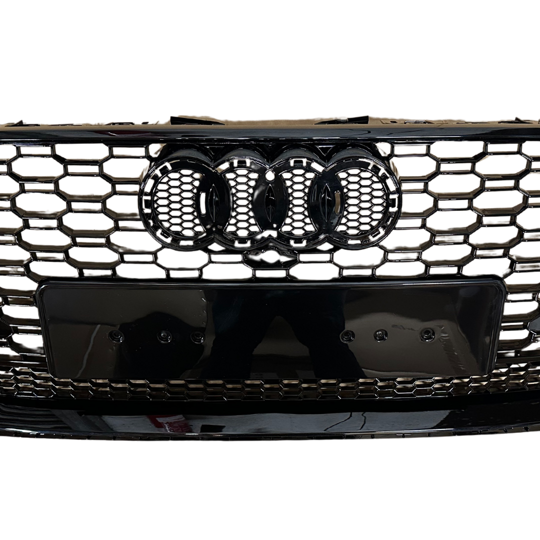 Audi A5 S5 B9 F5 Pre-Facelift Gloss Black RS5 Style RS Honeycomb Grille (2016-2020)