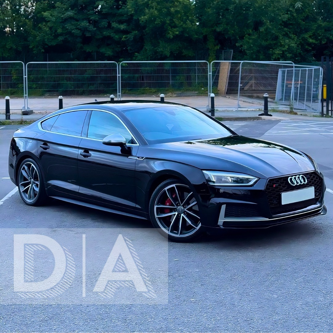 Audi A5 S5 B9 F5 Pre-Facelift Gloss Black RS5 Style RS Honeycomb Grille (2016-2020)
