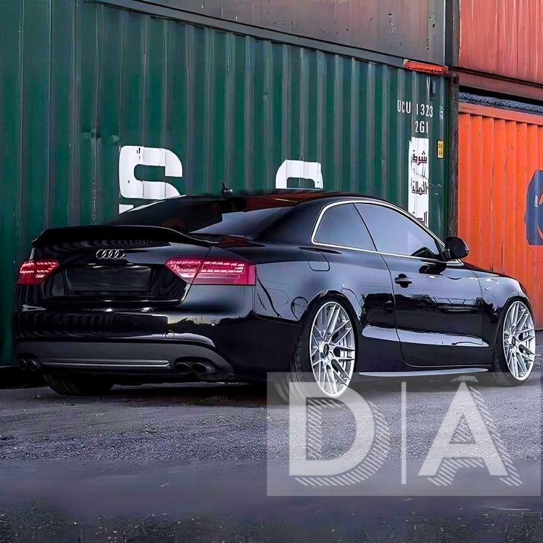 Audi A5 B8 8T Coupe Ducktail Gloss Black Spoiler (2007-2016)