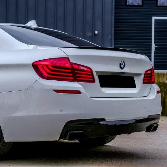 BMW 5 Series F10 Performance Style Spoiler - Gloss Black