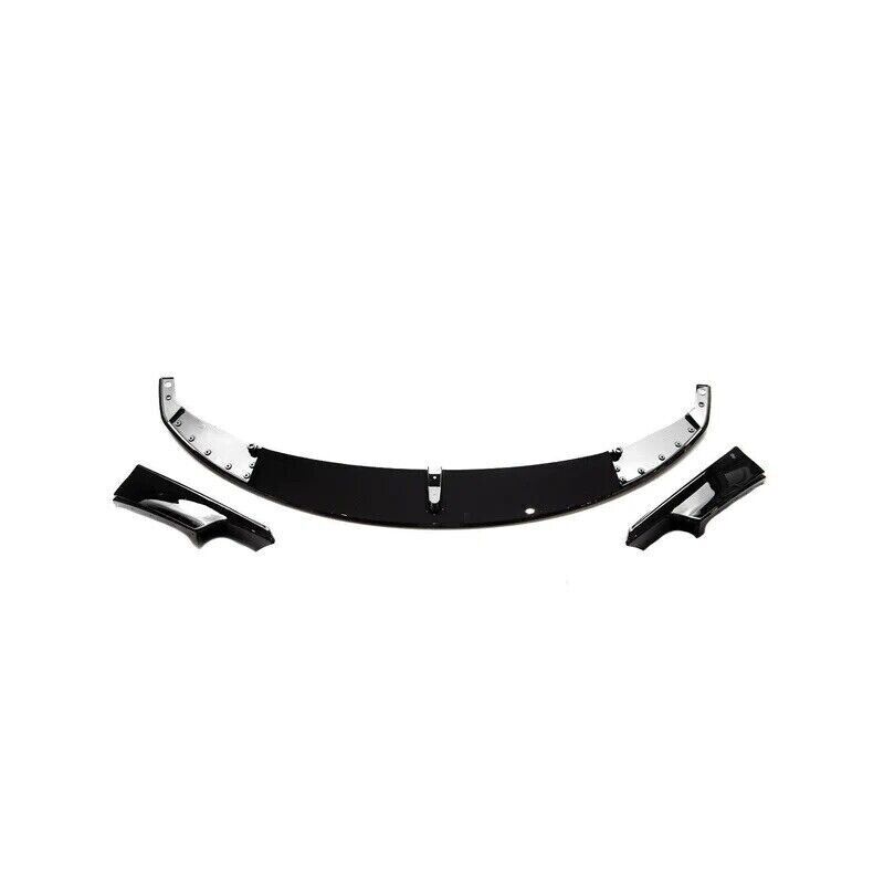 BMW 3 Series F30 F31 Front Splitter - Gloss Black