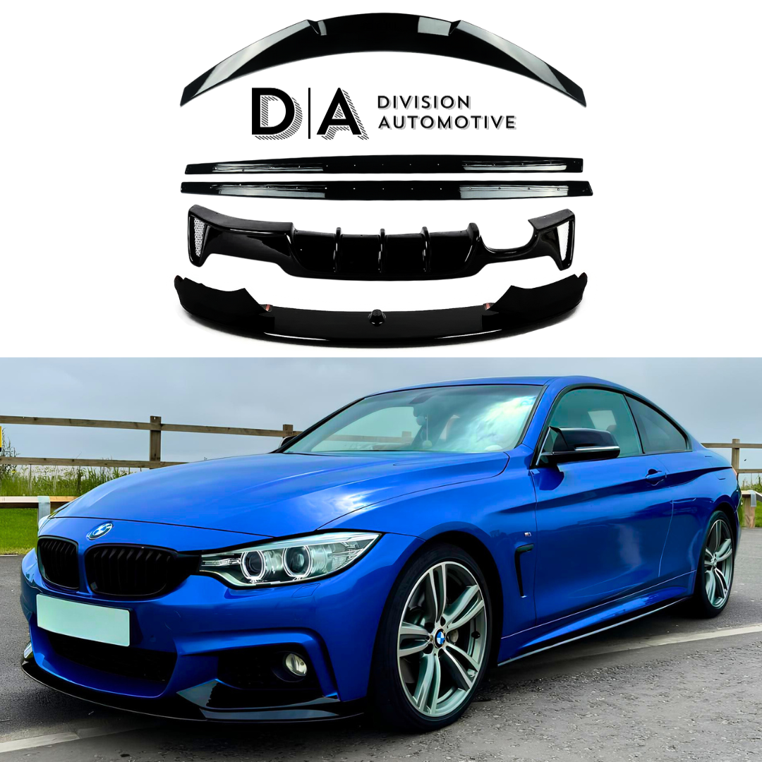 BMW 4 Series Coupe F32 Gloss Black MP Body Kit (2014-2020)