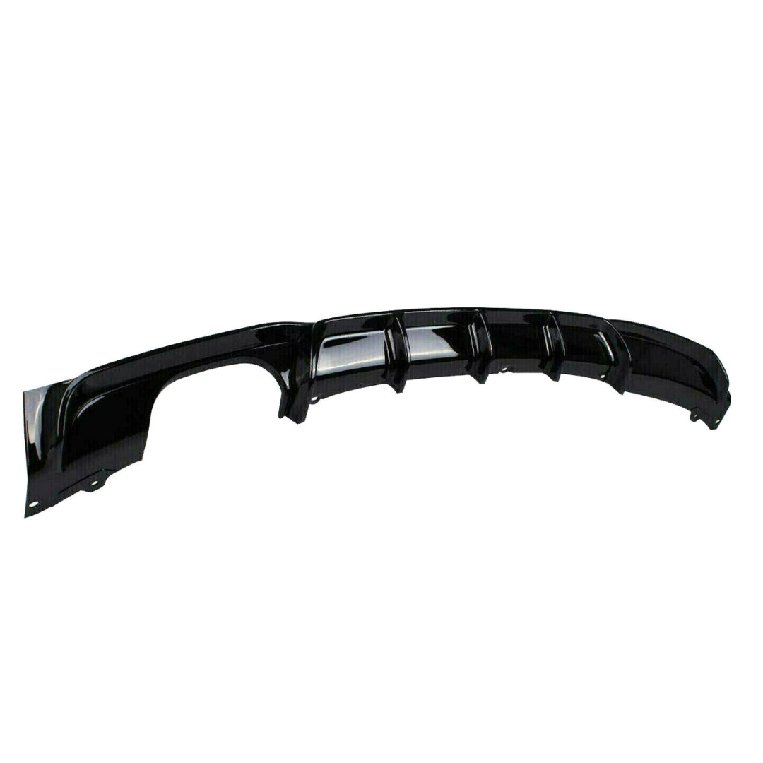 BMW 3 Series F30 F31 Rear Diffuser Twin Exhaust - Gloss Black