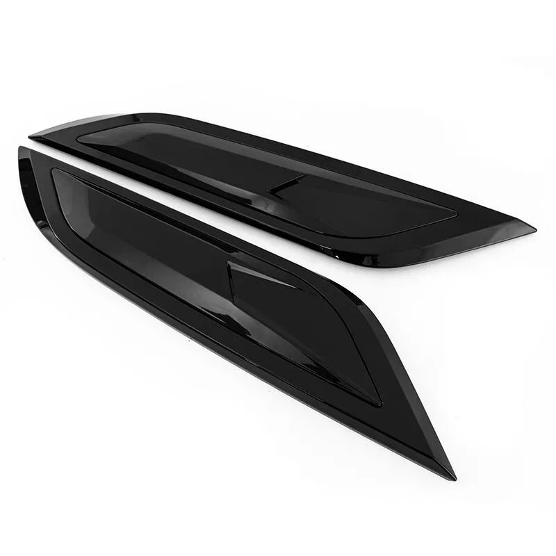 Gloss Black Hood Bonnet Vents For Land Rover Defender L663 90 110