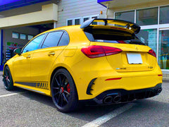 Mercedes-Benz A Class W177 A45 Style Aero Kit Gloss Black Spoiler (2018+)