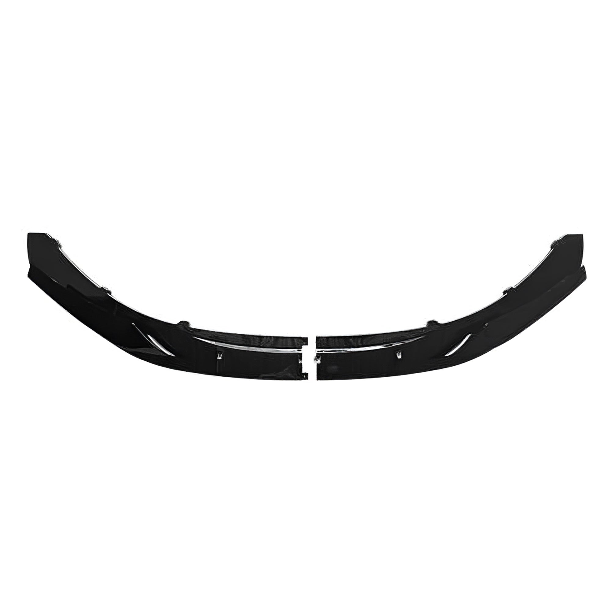 BMW 1 Series F20/F21 Pre LCI M Performance Style Gloss Black Front Splitter 2011-2015