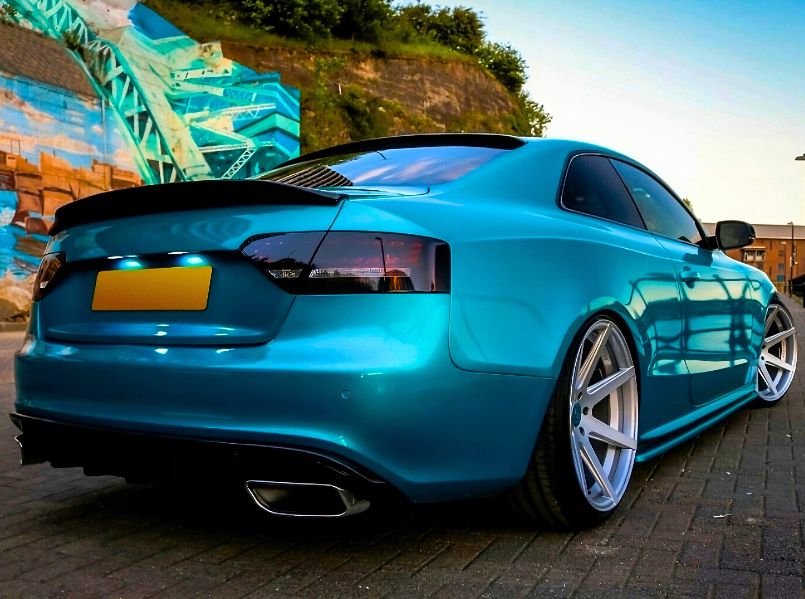 Audi A5 S5 RS5 8T Spoiler - Gloss Black