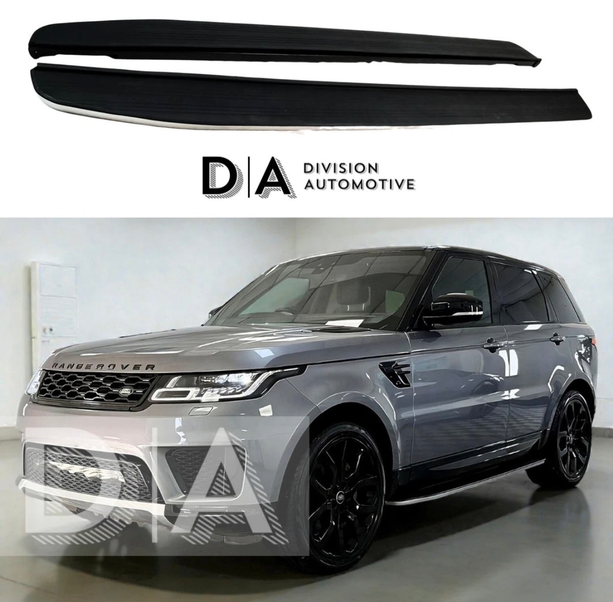 FOR RANGE ROVER SPORT L494 2013+ OEM STYLE SIDE STEPS RUNNING BOARD BLACK SILVER