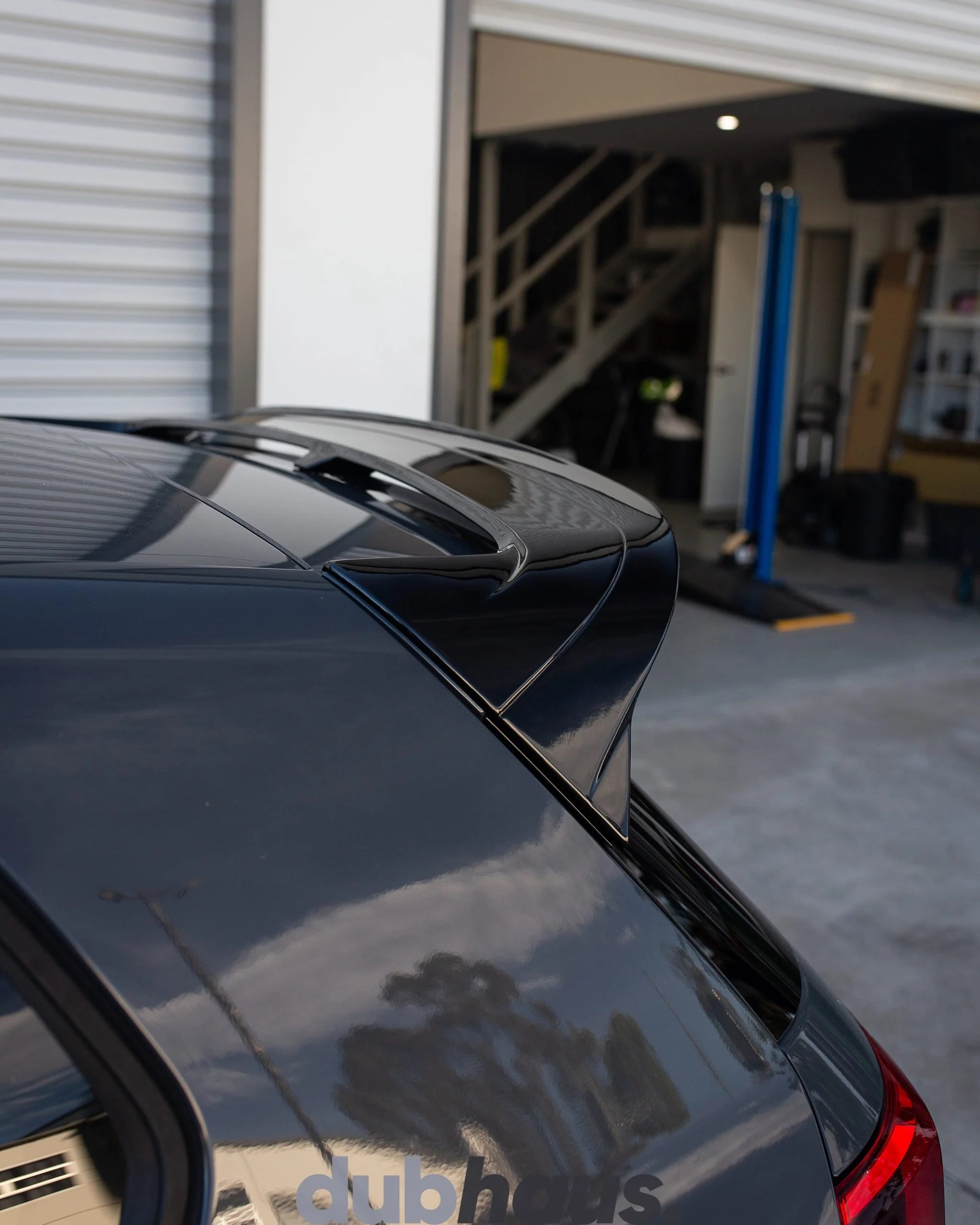 Volkswagen Golf MK8 Gloss Black CS Clubsport Style Spoiler (2020+)