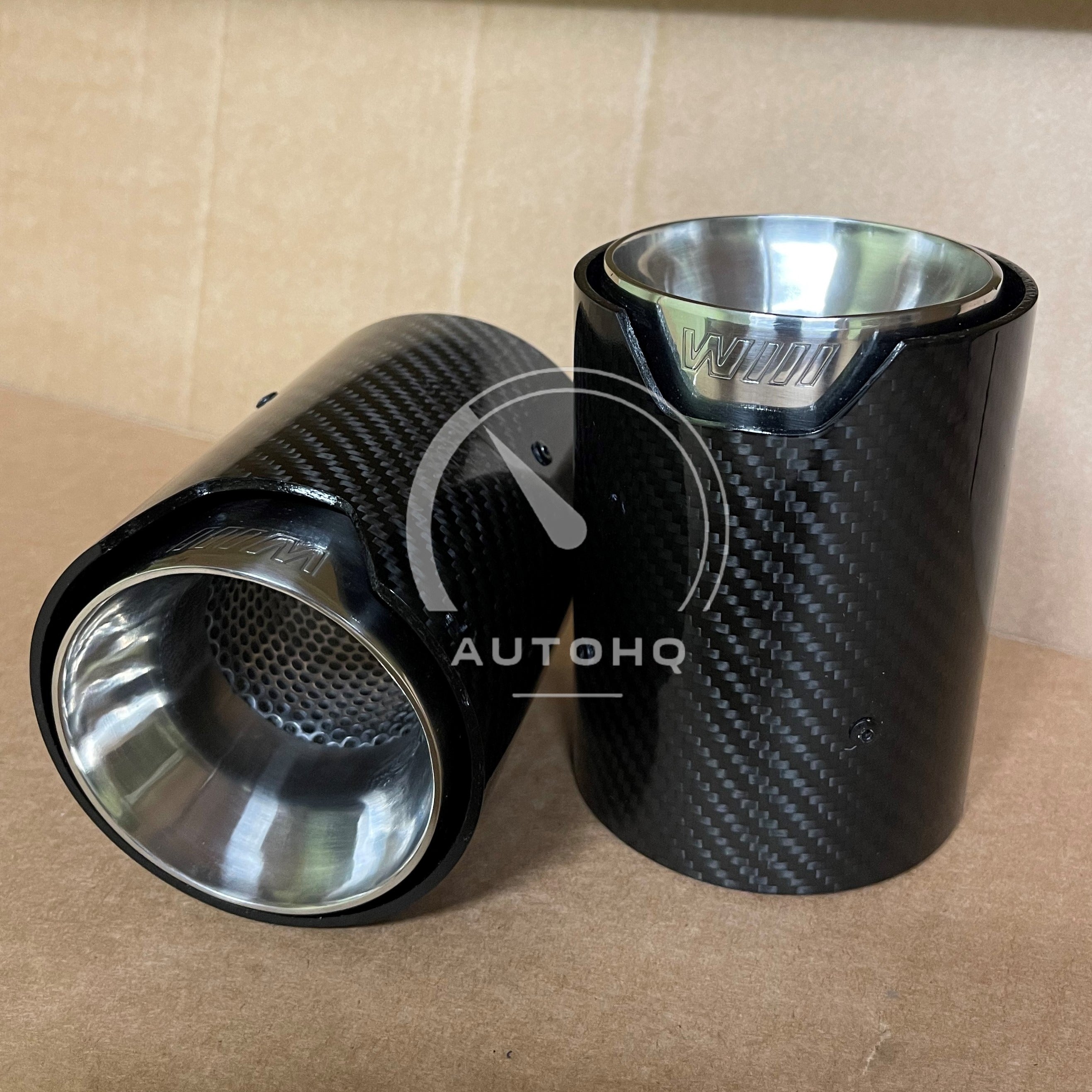 BMW M135i M140i M235i M240i Genuine Carbon Fibre Exhaust Tips ...
