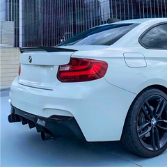 BMW 2 Series M2 F22 F87 Gloss Black M4 Style Spoiler (2013-2021)