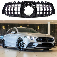 Mercedes-Benz A Class W177 Gloss Black GT Panamericana Grill (2018+)