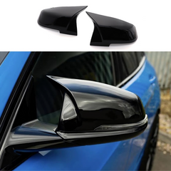 BMW 1 2 3 4 Series M Style Gloss Black Mirror Caps - F20 F21 F22 F30 F32 F33 F34 F35 F36 E84