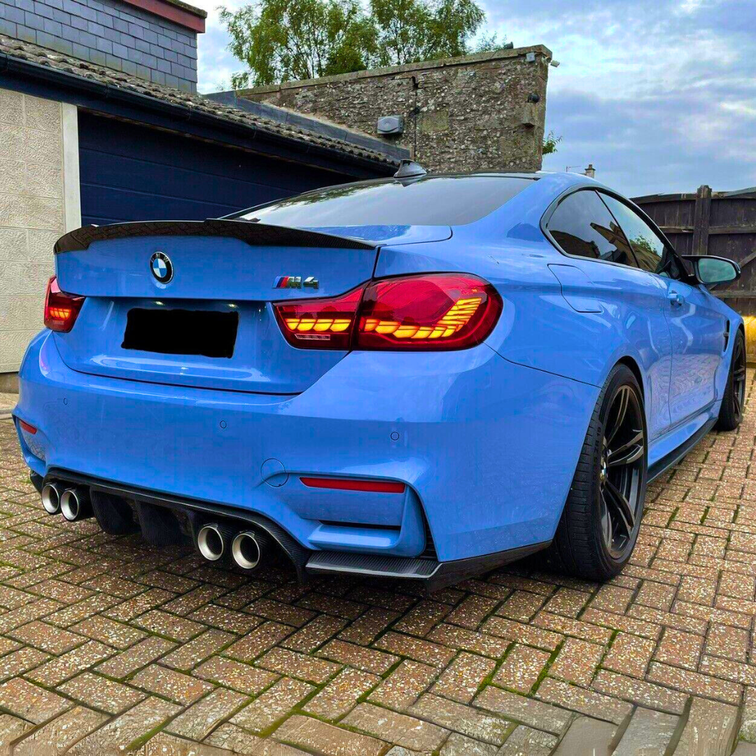 BMW 4 Series F32 M4 Style Gloss Black Spoiler (2014-2020)