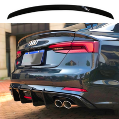 Audi A5 B9 Black Edition Style Gloss Black Spoiler (2016+)