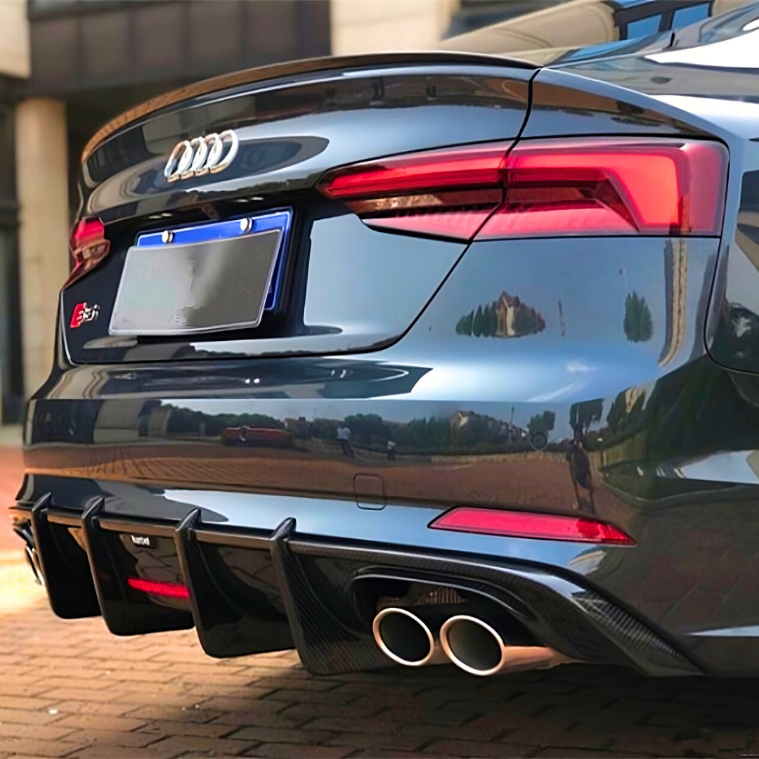 Audi A5 B9 Black Edition Style Gloss Black Spoiler (2016+)