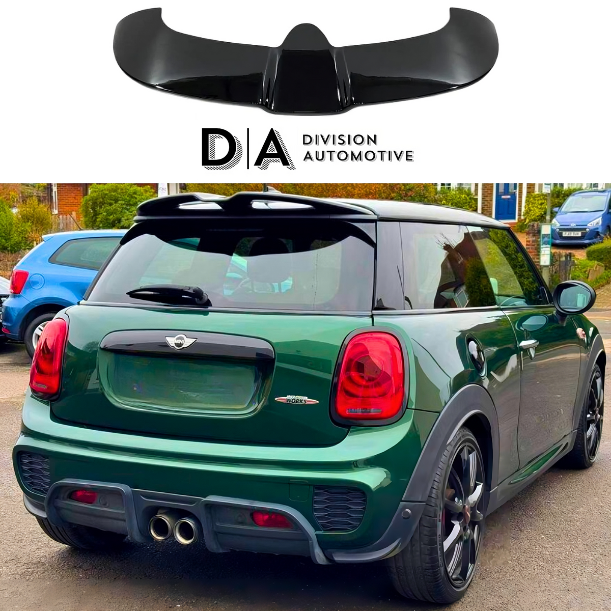 Mini Cooper F55 F56 JCW Style Gloss Black Spoiler (2013-2018)
