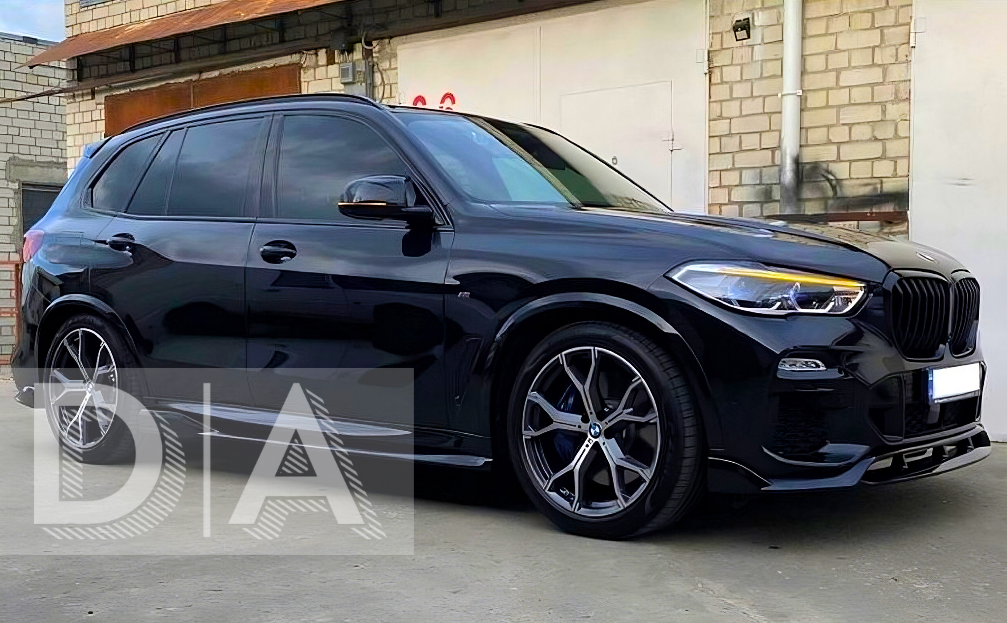 BMW X5 G05 glans zwart carbon dak spoiler BMW X5 G05 glans zwart carbon dak spoiler