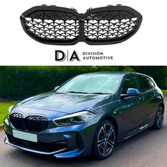 BMW 1 Series F40 Gloss Black Diamond Kidney Grill