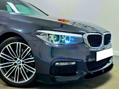 BMW 5 Series G30 M Sport M Performance Style Front Splitter - Gloss Black