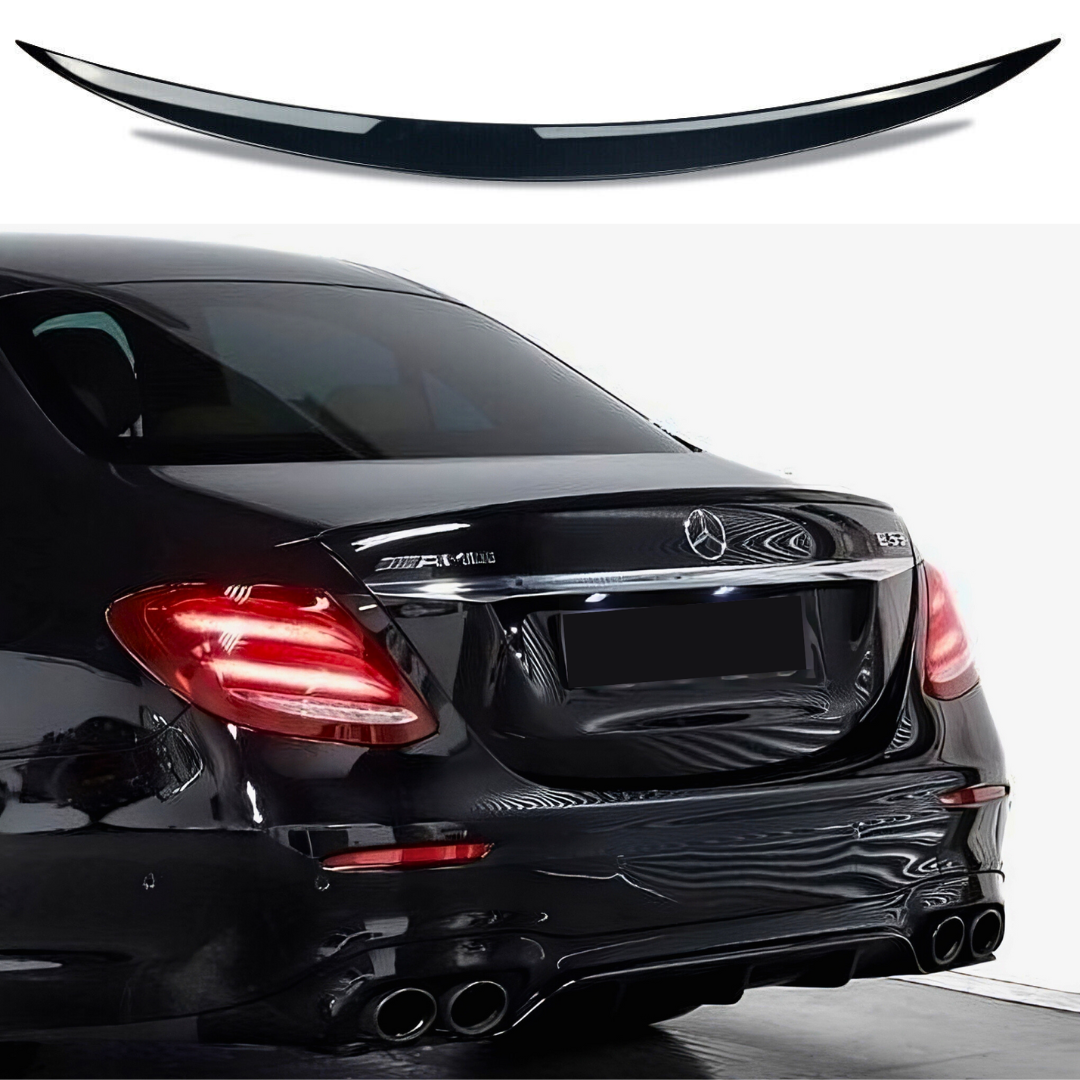 Mercedes E-Class W213 Gloss Black AMG Style Spoiler (2016-2023)